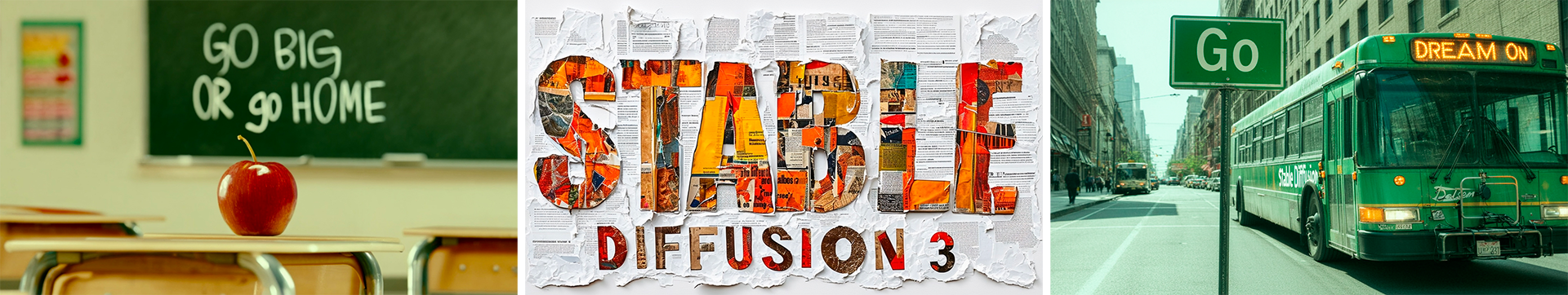 Stable Diffusion 3 Typography